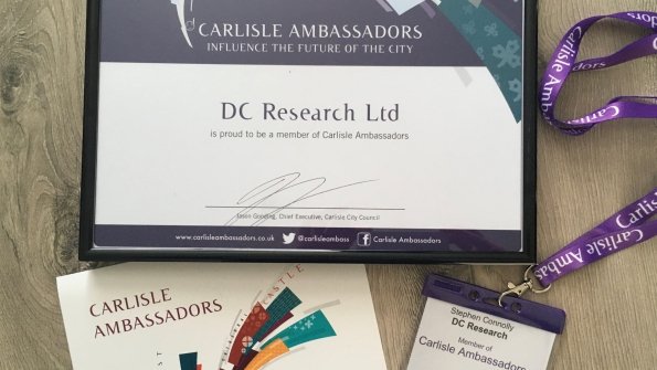 DC Research joins Carlisle Ambassadors