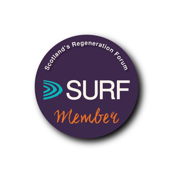 click here to view SURF logo – Scotland’s Regeneration Forum 